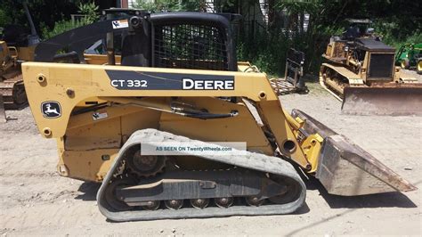 2007 john deere ct332 skid steer|john deere ct332 for sale.